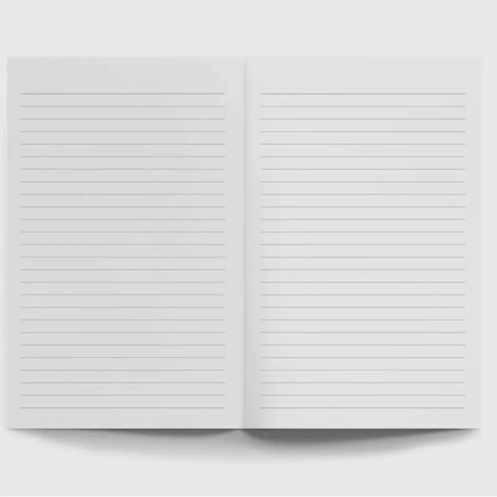Denik Soft Touch Traffic Snakes Classic Layflat Journal Notebook 144 lined pages